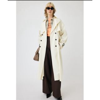 moussy - LOOSE DRAPE トレンチコート