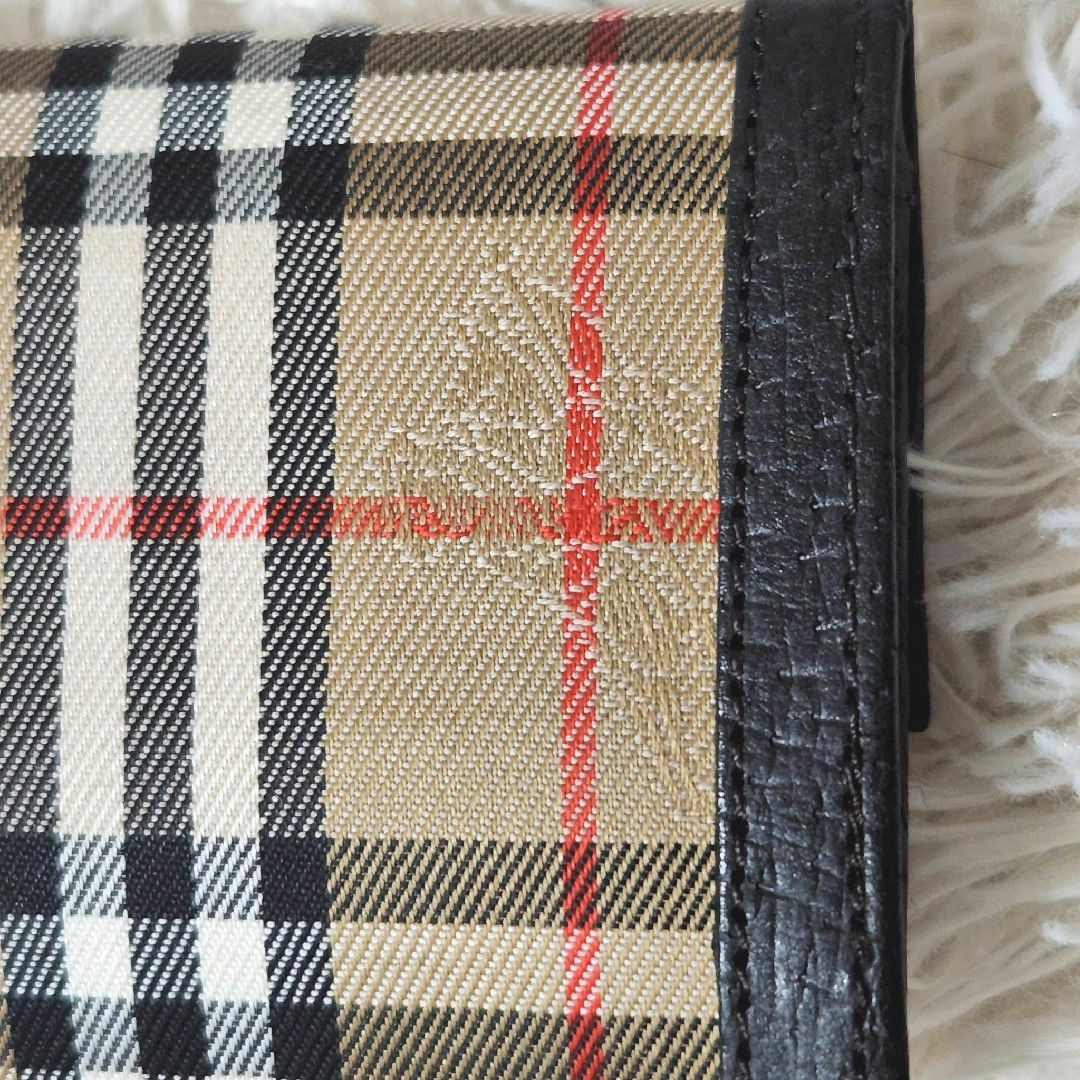 BURBERRY(バーバリー)の希少 BURBERRY バーバリー ノバチェック ホースロゴ ミニ コインケース レディースのファッション小物(コインケース)の商品写真