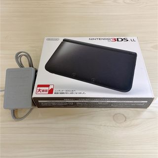 ニンテンドウ(任天堂)のNintendo 3DS  LL 本体ブラック(携帯用ゲーム機本体)