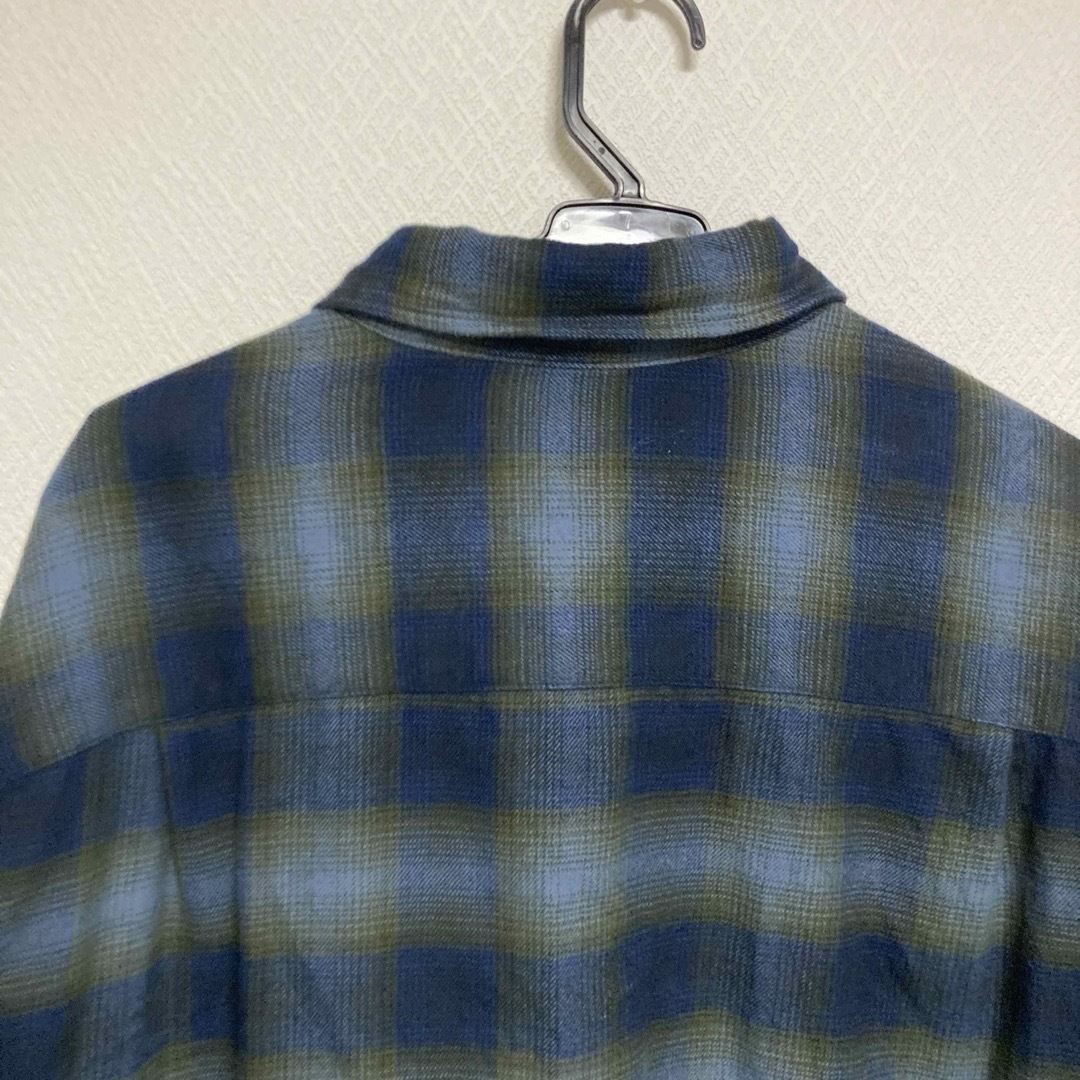 UNIQLO(ユニクロ)のユニクロ オンブレチェック チェック シャツ ネルシャツ アメカジ 長袖 XXL メンズのトップス(シャツ)の商品写真