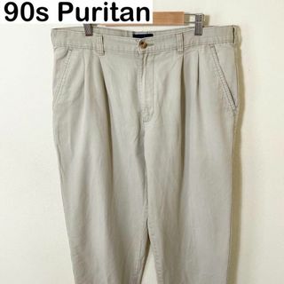 ヴィンテージ(VINTAGE)の90s Puritan 2タックチノ　チノパン　古着　アメカジ　ヴィンテージ(チノパン)