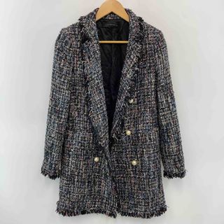 ザラ(ZARA)のZARA ザラ レディース テーラードジャケット ラメ糸(テーラードジャケット)