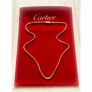 カルティエ(Cartier)の【期間限定値下げ/美品】CARTIER デザインネックレス YG 750 (ネックレス)