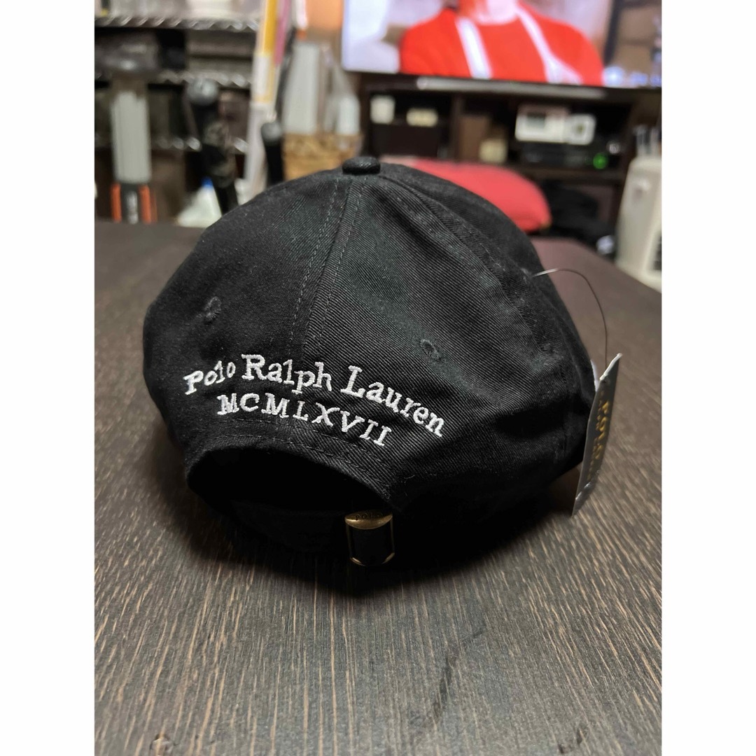 POLO RALPH LAUREN(ポロラルフローレン)のポロ ラルフローレン POLO RALPH LAUREN キャップ ブラック メンズの帽子(キャップ)の商品写真