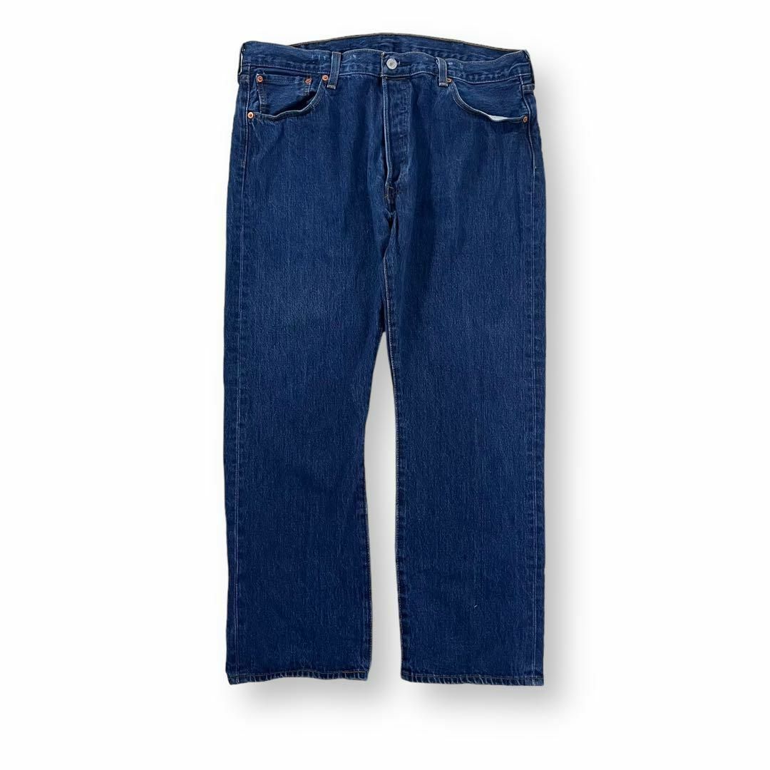 Levi's(リーバイス)の濃紺 リーバイス 501 w38 L30 デニム 古着 ジーンズ 大きいサイズ メンズのパンツ(デニム/ジーンズ)の商品写真