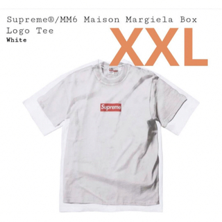 シュプリーム(Supreme)のsupreme MM6 Maison Margiela Box Logo Tee(Tシャツ/カットソー(半袖/袖なし))