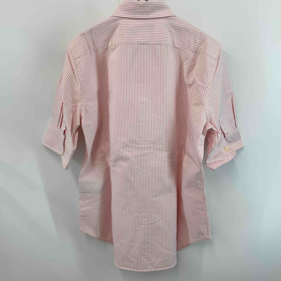POLO RALPH LAUREN(ポロラルフローレン)のRALPH LAUREN ラルフローレン メンズ 半袖シャツ　ピンク　ストライプ メンズのトップス(シャツ)の商品写真
