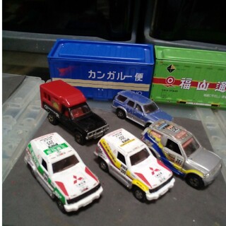 タカラトミー(Takara Tomy)のトミカ　パジェロ ラリーカー / ハイラックス 4WD(ミニカー)