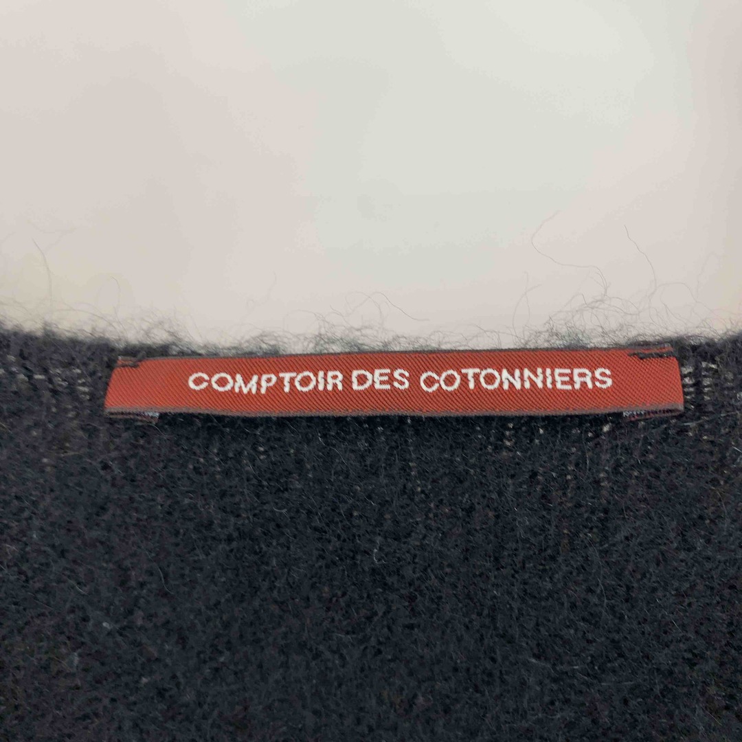 Comptoir des cotonniers(コントワーデコトニエ)のCOMPTOIR DES COTONNIERS コントワーデコトニエ レディース ニット/セーター ブラック Vネック アルパカウール混 メンズのトップス(ニット/セーター)の商品写真