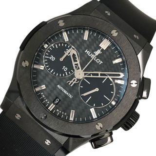 ウブロ(HUBLOT)の　ウブロ HUBLOT クラシックフュージョンクロノグラフブラックマジック 521.CM.1771.RX ブラック セラミック セラミック　ラバー メンズ 腕時計(その他)