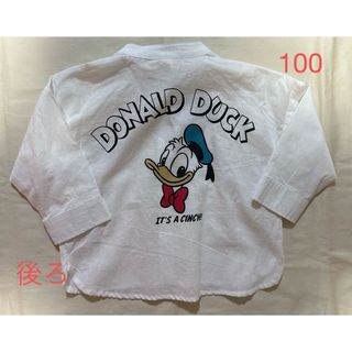 フタフタ(futafuta)のfutafuta ディズニー　ドナルド　長袖　シャツ　100(Tシャツ/カットソー)