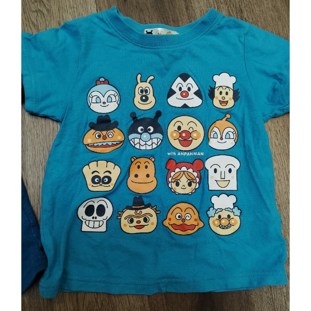 アンパンマン(アンパンマン)のアンパンマンTシャツ　2枚セット キッズ/ベビー/マタニティのキッズ服男の子用(90cm~)(Tシャツ/カットソー)の商品写真