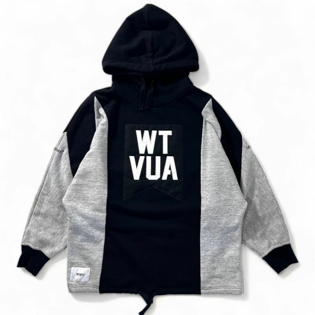 W)taps(ダブルタップス)のWTAPS ダブルタップス 19AW WTVUA パーカー バイカラー サイズ3 メンズのトップス(パーカー)の商品写真