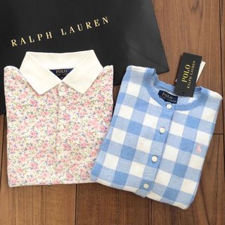 ラルフローレン(Ralph Lauren)の【お取置き中】ラルフローレン カーディガン＆ワンピース 120(その他)