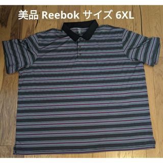 リーボック(Reebok)の美品 サイズ6XL【Reebok Golf】リーボック ゴルフ ポロシャツ 8L(ポロシャツ)