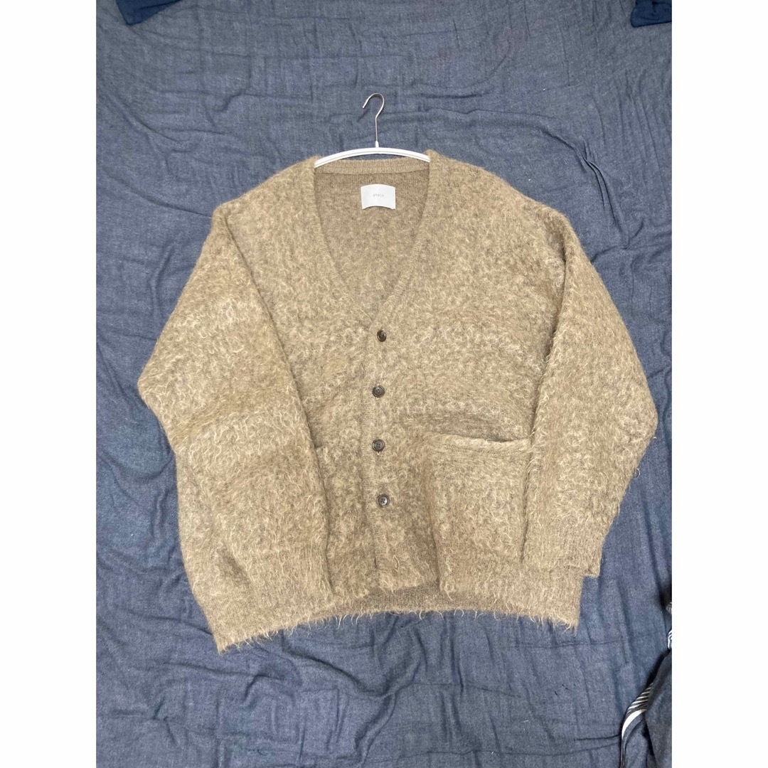 stein(シュタイン)の【stein】mohair cardigan メンズのトップス(カーディガン)の商品写真