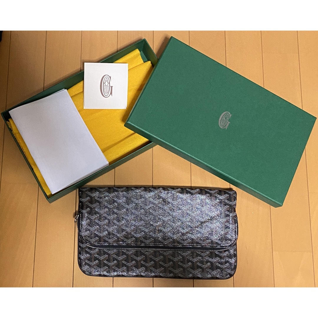 GOYARD(ゴヤール)のGOYARD ゴヤール サントマリー クラッチバッグ ブラック 希少 レディースのバッグ(クラッチバッグ)の商品写真