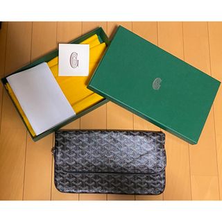 ゴヤール(GOYARD)のGOYARD ゴヤール サントマリー クラッチバッグ ブラック 希少(クラッチバッグ)