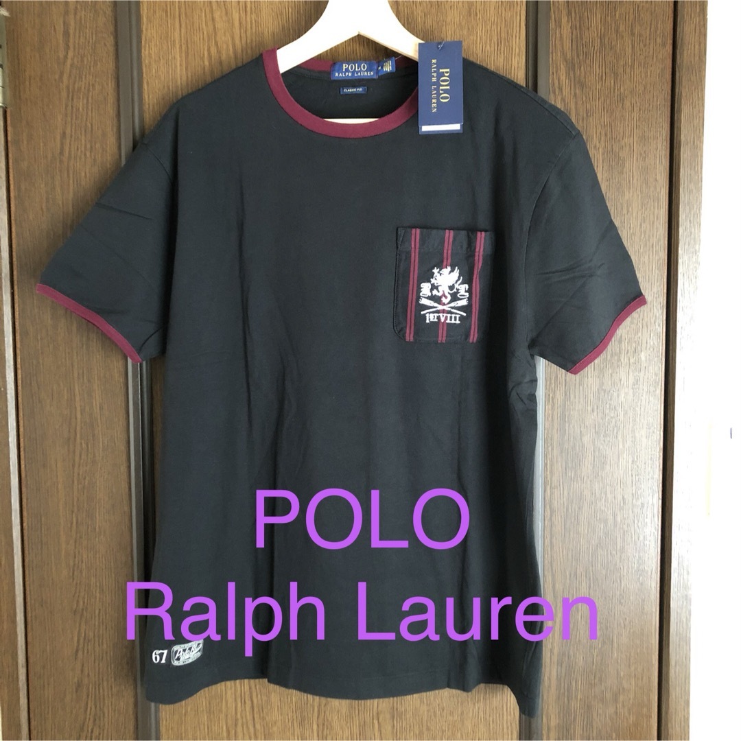 POLO RALPH LAUREN(ポロラルフローレン)の【新品】ポロラルフローレン   Tシャツ　黒 メンズのトップス(Tシャツ/カットソー(半袖/袖なし))の商品写真