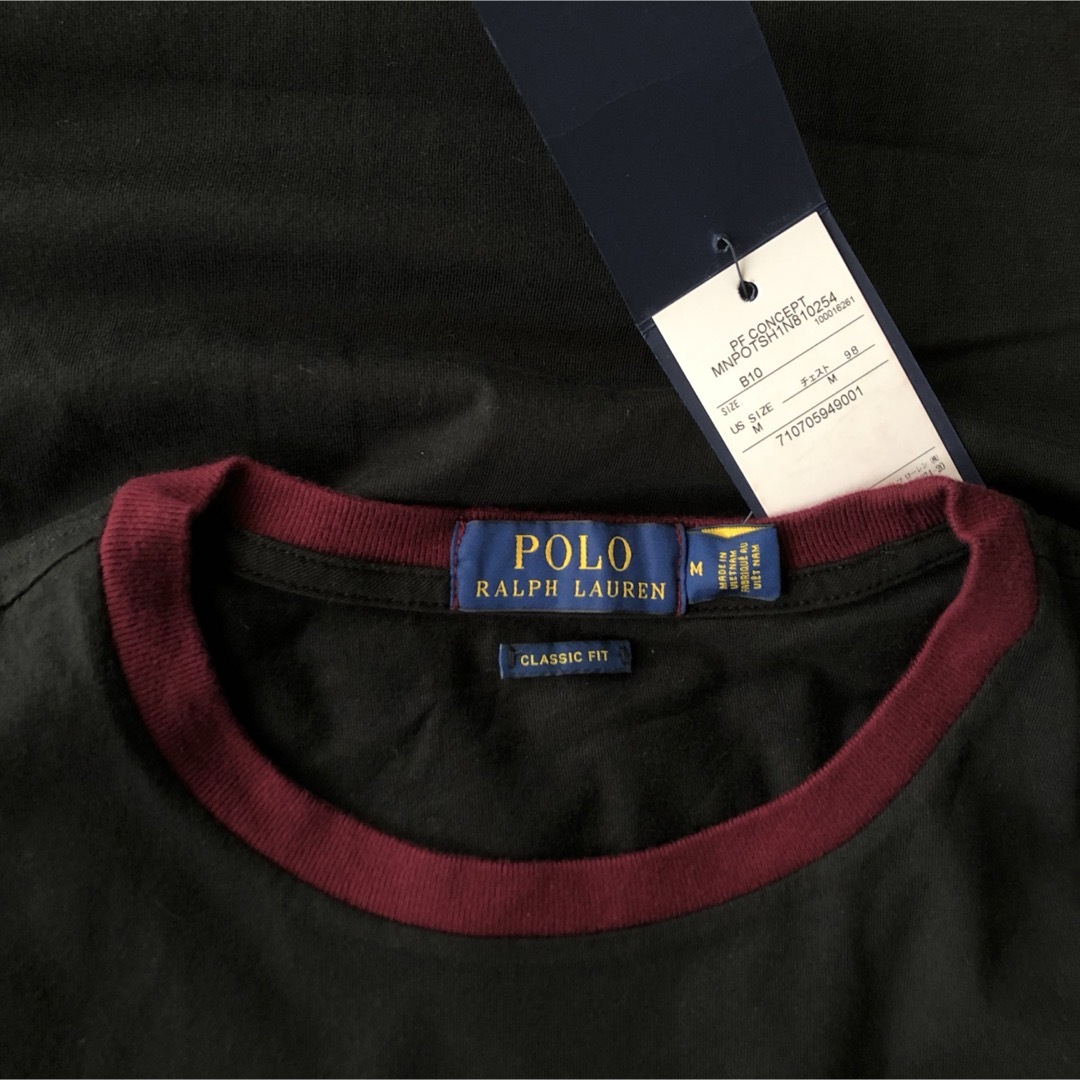 POLO RALPH LAUREN(ポロラルフローレン)の【新品】ポロラルフローレン   Tシャツ　黒 メンズのトップス(Tシャツ/カットソー(半袖/袖なし))の商品写真