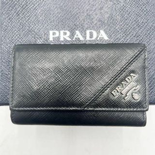 プラダ(PRADA)の箱付き✨ プラダ PRADA 6連キーケース サフィアーノレザー 革(キーケース)