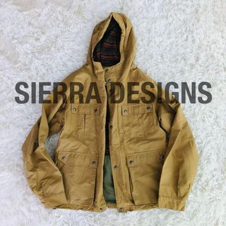 シェラデザイン(SIERRA DESIGNS)のSIERRA DESIGNSシェラデザインマウンテンパーカーベージュL(マウンテンパーカー)