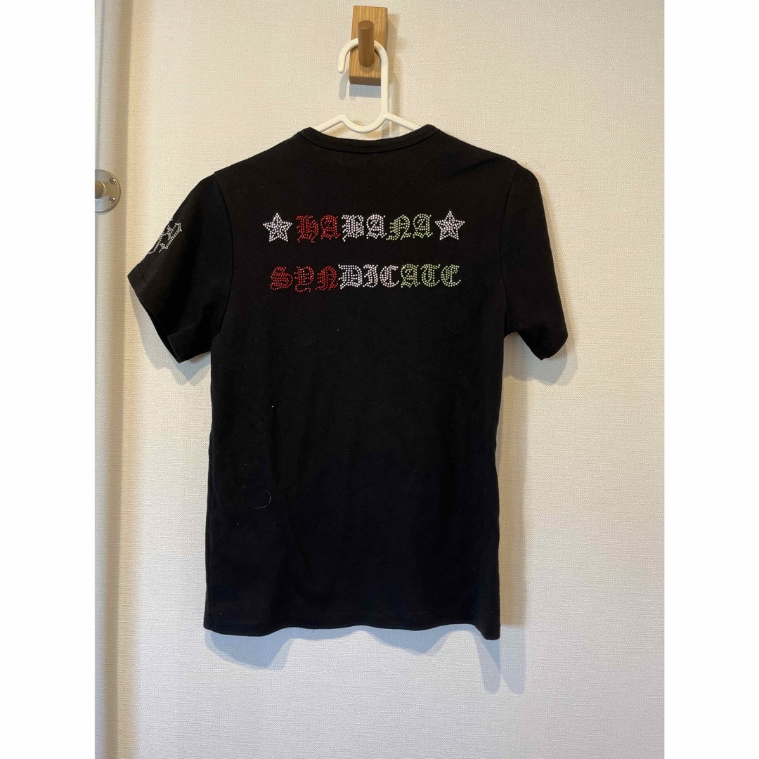 黒色　半袖TシャツHABANA ドクロ　春夏140サイズ キッズ/ベビー/マタニティのキッズ服男の子用(90cm~)(Tシャツ/カットソー)の商品写真