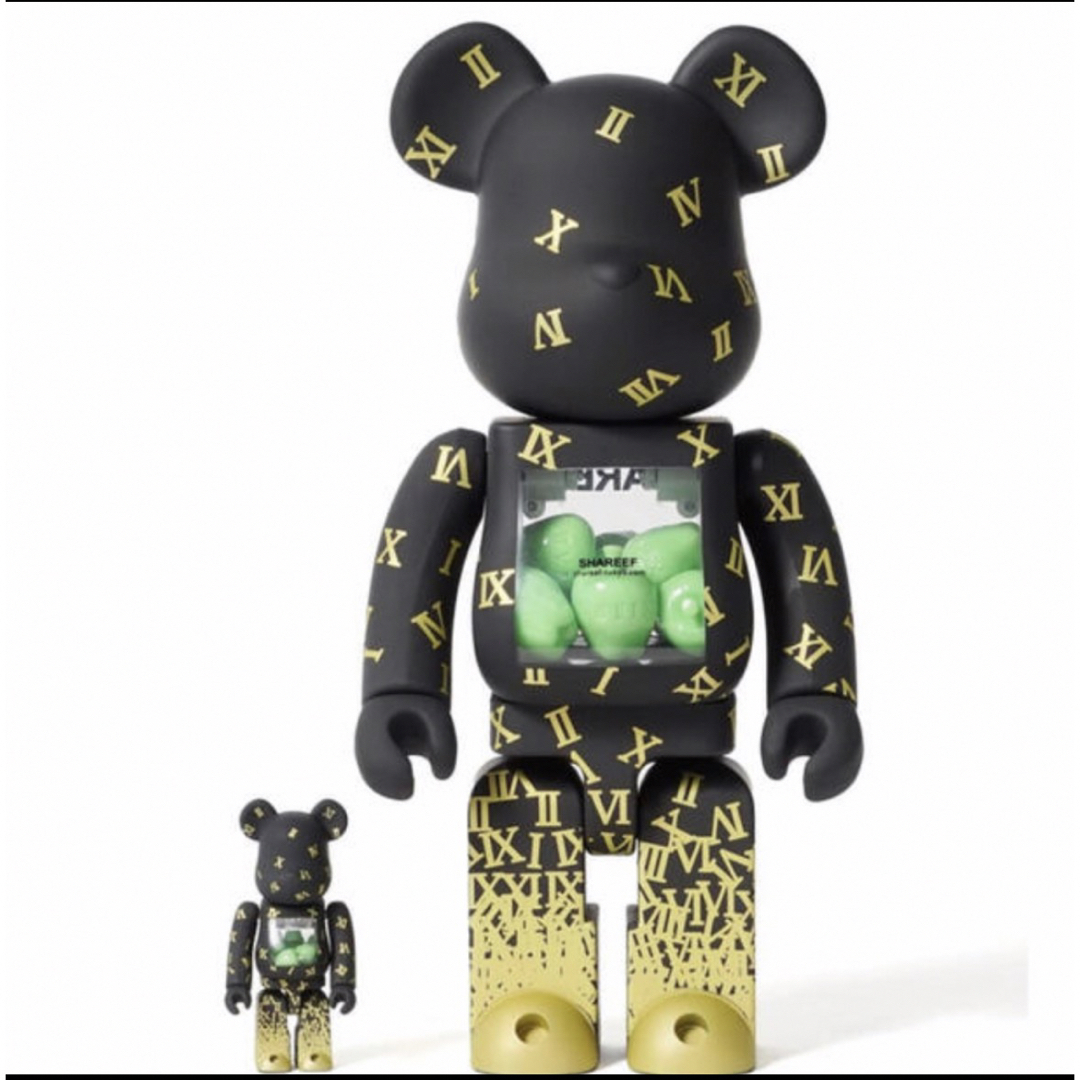 BE@RBRICK(ベアブリック)のSHAREEF×BE@RBRICK 100%&400% FREE MULTI ハンドメイドのおもちゃ(フィギュア)の商品写真