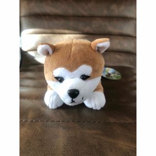 秋田犬ペンケース　新品未使用　モフモフ(ペンケース/筆箱)