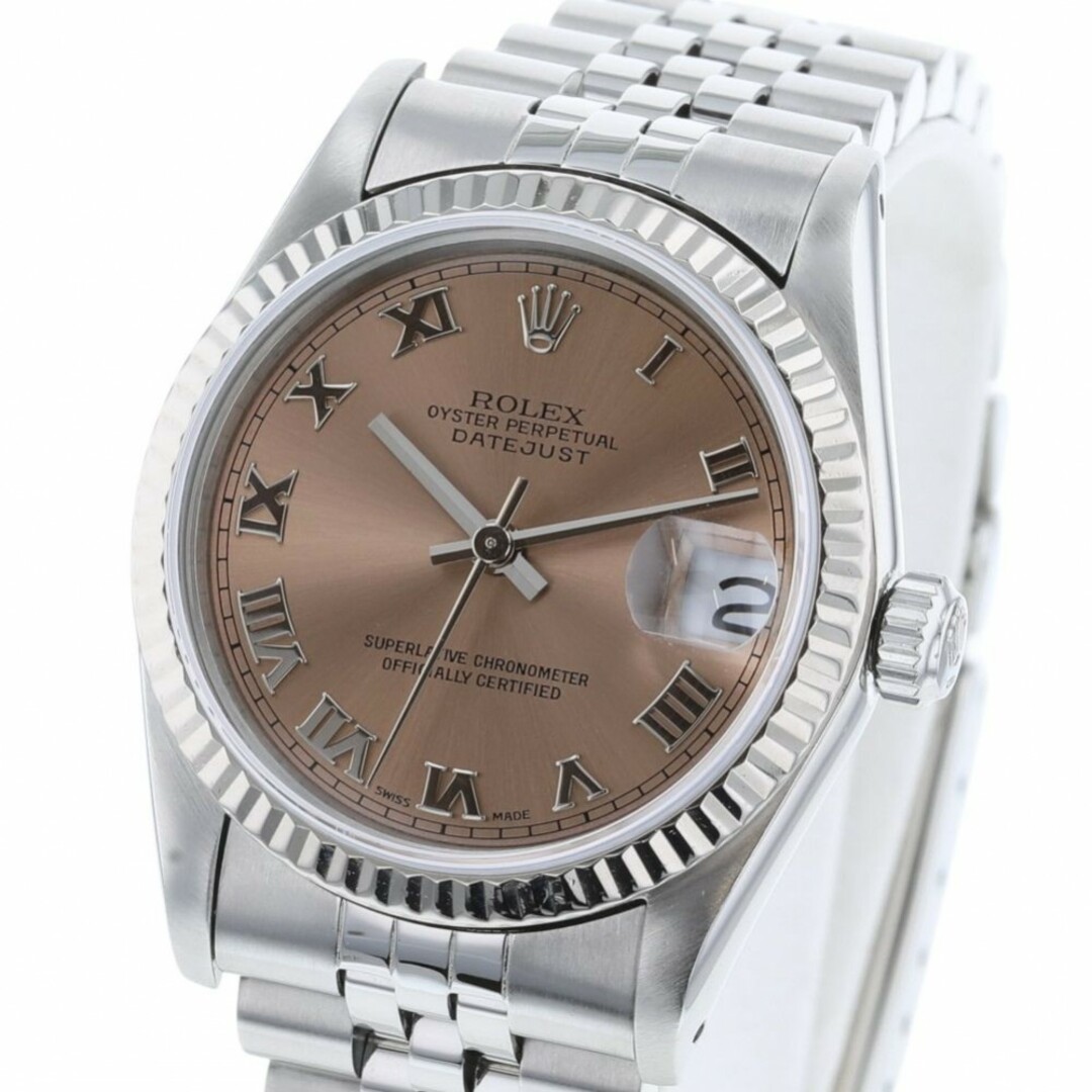 ROLEX(ロレックス)のロレックス 68274 デイトジャスト E番 WGベゼル SS 自動巻き ボーイズ 時計 【新宿店】【中古】 メンズの時計(その他)の商品写真