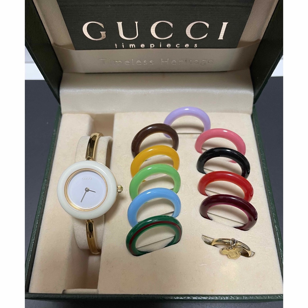 Gucci(グッチ)のGUCCI 時計 チェンジベゼル レディースのファッション小物(腕時計)の商品写真