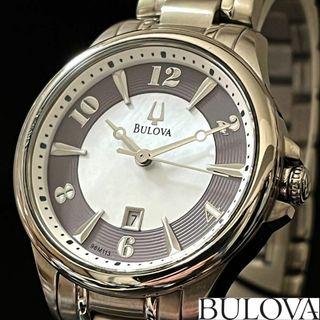 ブローバ(Bulova)の【BULOVA】ブローバ/レディース腕時計/お洒落/シルバー色/高級/女性用(腕時計)