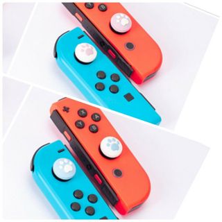 ♢新品 Switch ジョイコンカバー 4個セット 専用箱付き スティック