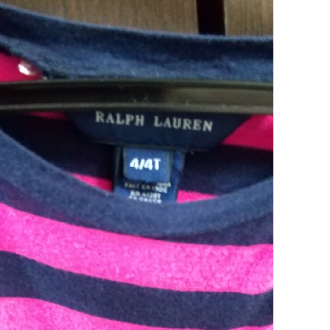 Ralph Lauren(ラルフローレン)のラルフローレン キッズ 100サイズ 長袖Tシャツ キッズ/ベビー/マタニティのキッズ服女の子用(90cm~)(Tシャツ/カットソー)の商品写真