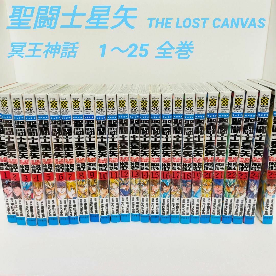 聖闘士星矢 the lost canvas 冥王神話 1〜25 全巻 エンタメ/ホビーの漫画(全巻セット)の商品写真