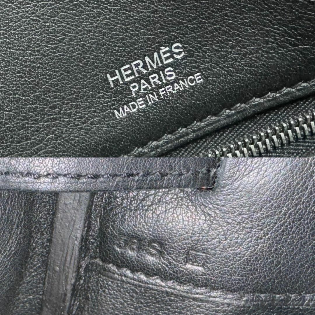 Hermes(エルメス)の美品 HERMES エルメス シャドー バーキン35 スイフト ブラック レディースのバッグ(ハンドバッグ)の商品写真