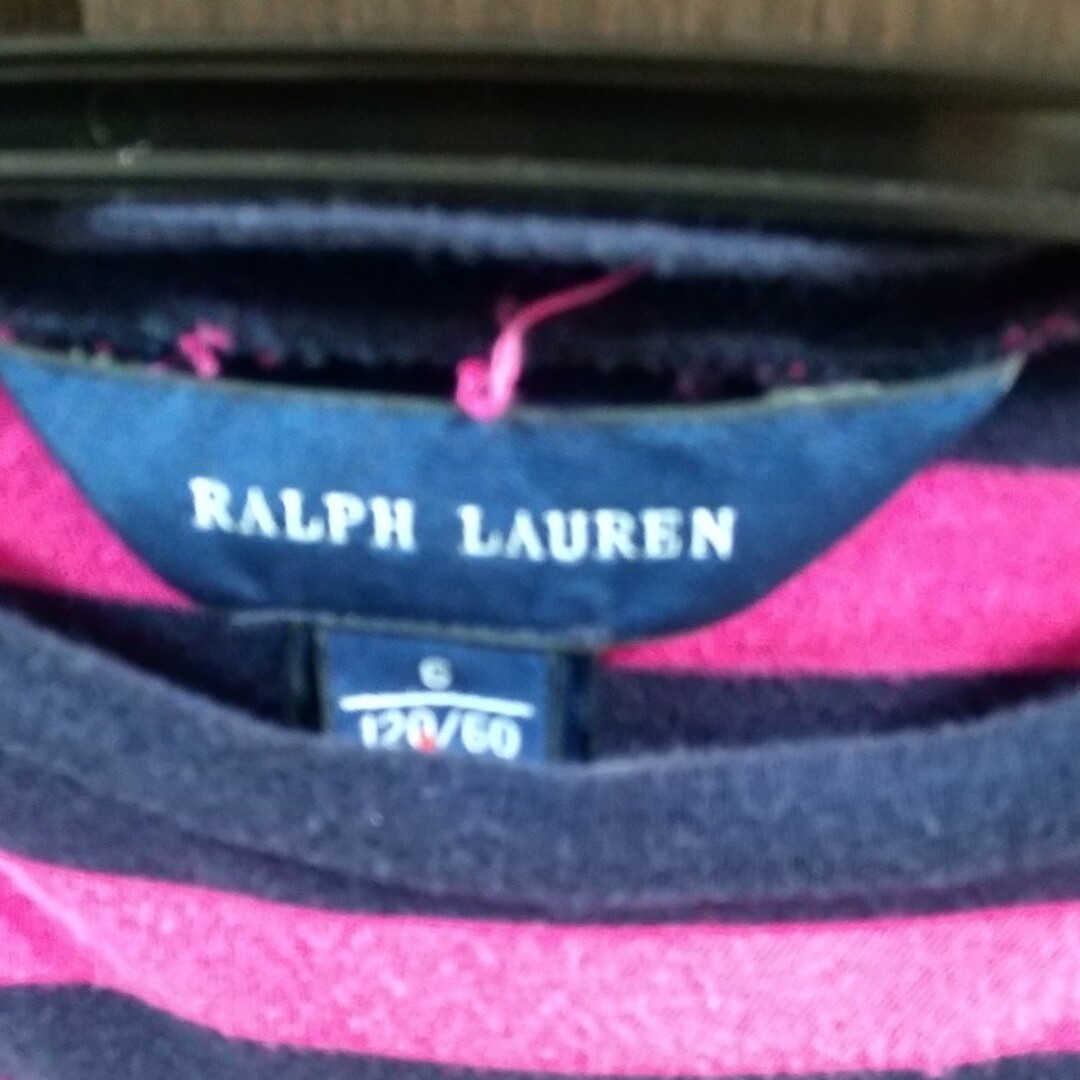 Ralph Lauren(ラルフローレン)のラルフローレン キッズ 120サイズ 長袖Tシャツ キッズ/ベビー/マタニティのキッズ服女の子用(90cm~)(Tシャツ/カットソー)の商品写真