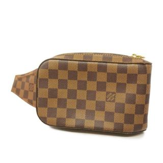 ルイヴィトン(LOUIS VUITTON)の【4ge5292】ルイヴィトン ボディバッグ/ダミエ/ジェロニモス/N51994/エベヌ【中古】メンズ/レディース/ユニセックス(ボディーバッグ)