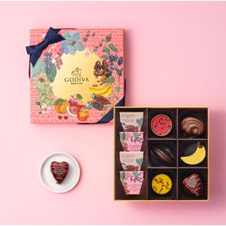 ゴディバ(GODIVA)のフルーツ　チョコ　チョコレート　ゴディバ　フルーツバスケット　アソートメント(菓子/デザート)