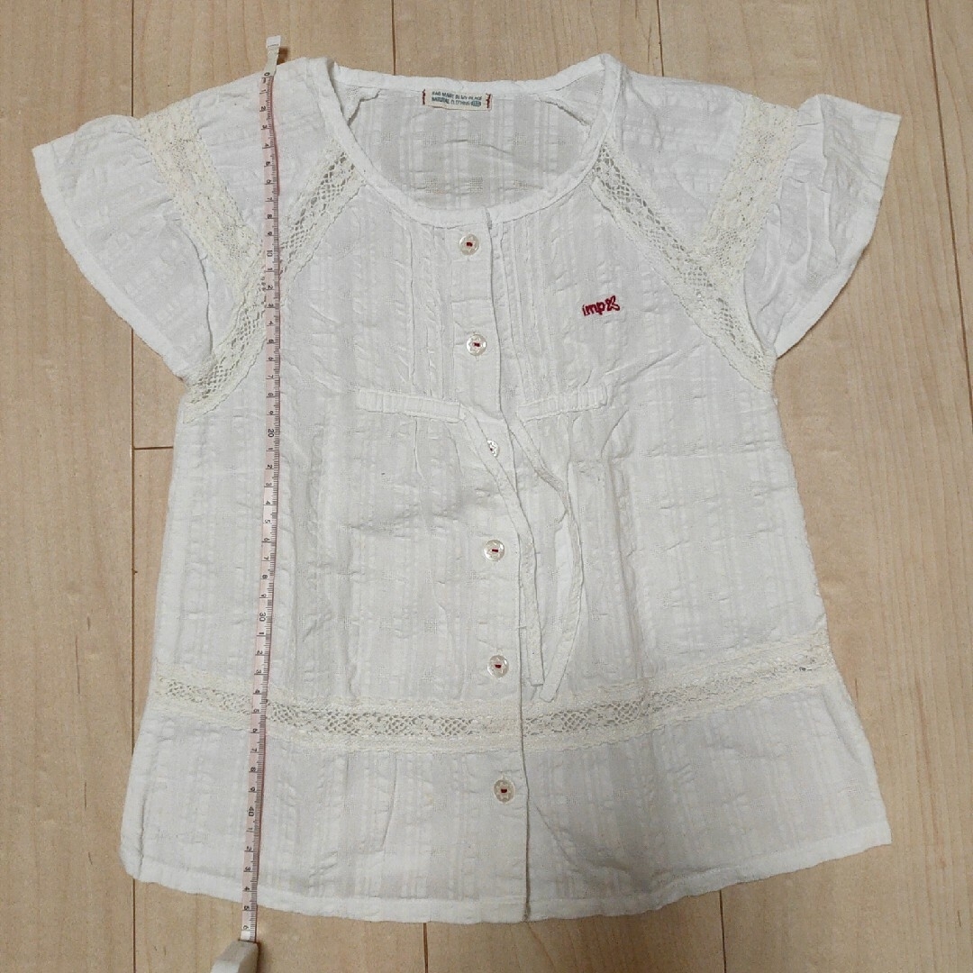 RAG MART(ラグマート)の110サイズ ブラウス キッズ/ベビー/マタニティのキッズ服女の子用(90cm~)(ブラウス)の商品写真