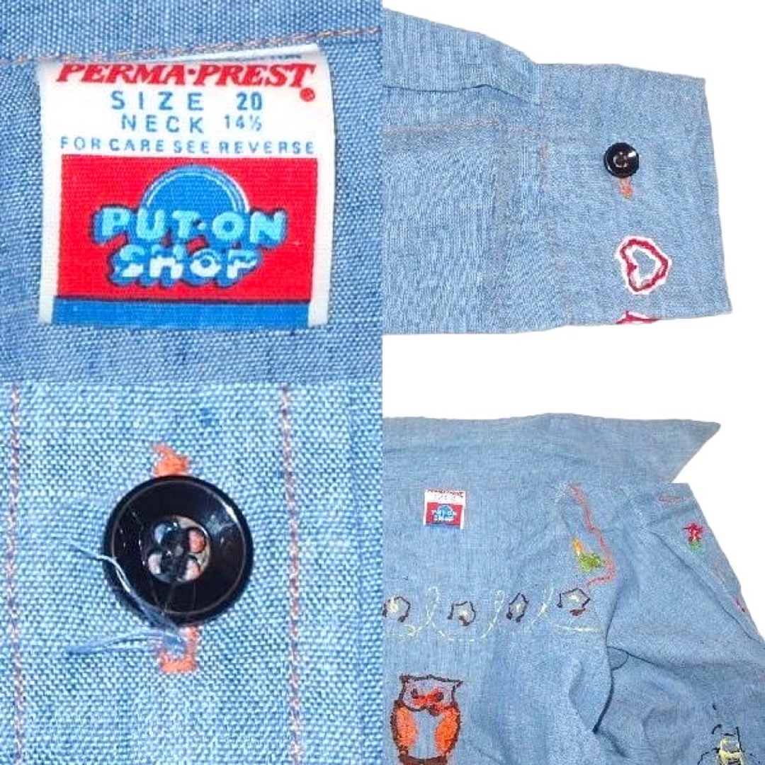 VINTAGE(ヴィンテージ)の▪️70’s【SEARS】CHAMBRAY SHIRT レディースのトップス(シャツ/ブラウス(長袖/七分))の商品写真