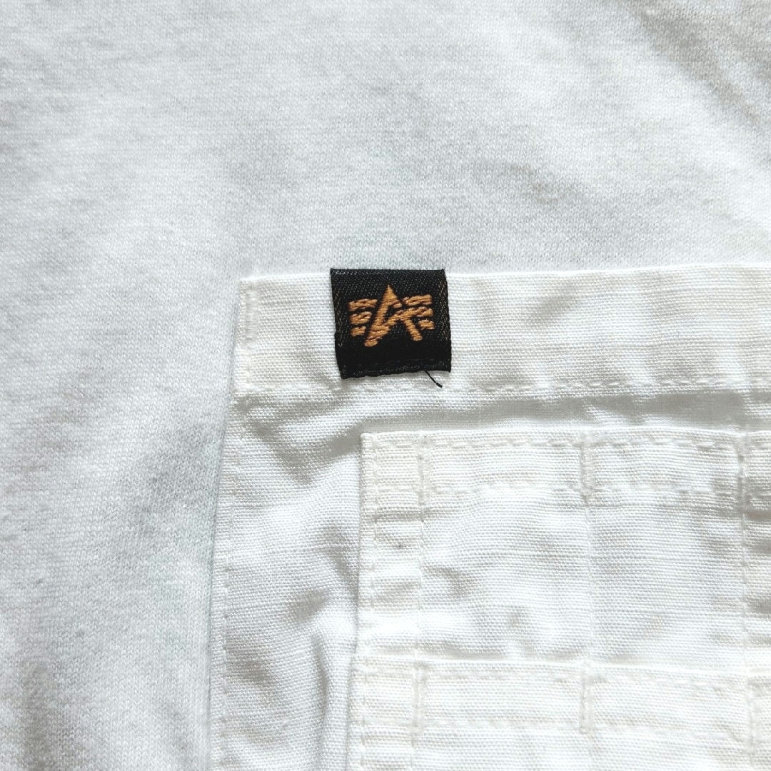 ALPHA INDUSTRIES(アルファインダストリーズ)のALPHA INDUSTRIES アルファ Tシャツ 丸胴造り size.XL メンズのトップス(Tシャツ/カットソー(半袖/袖なし))の商品写真