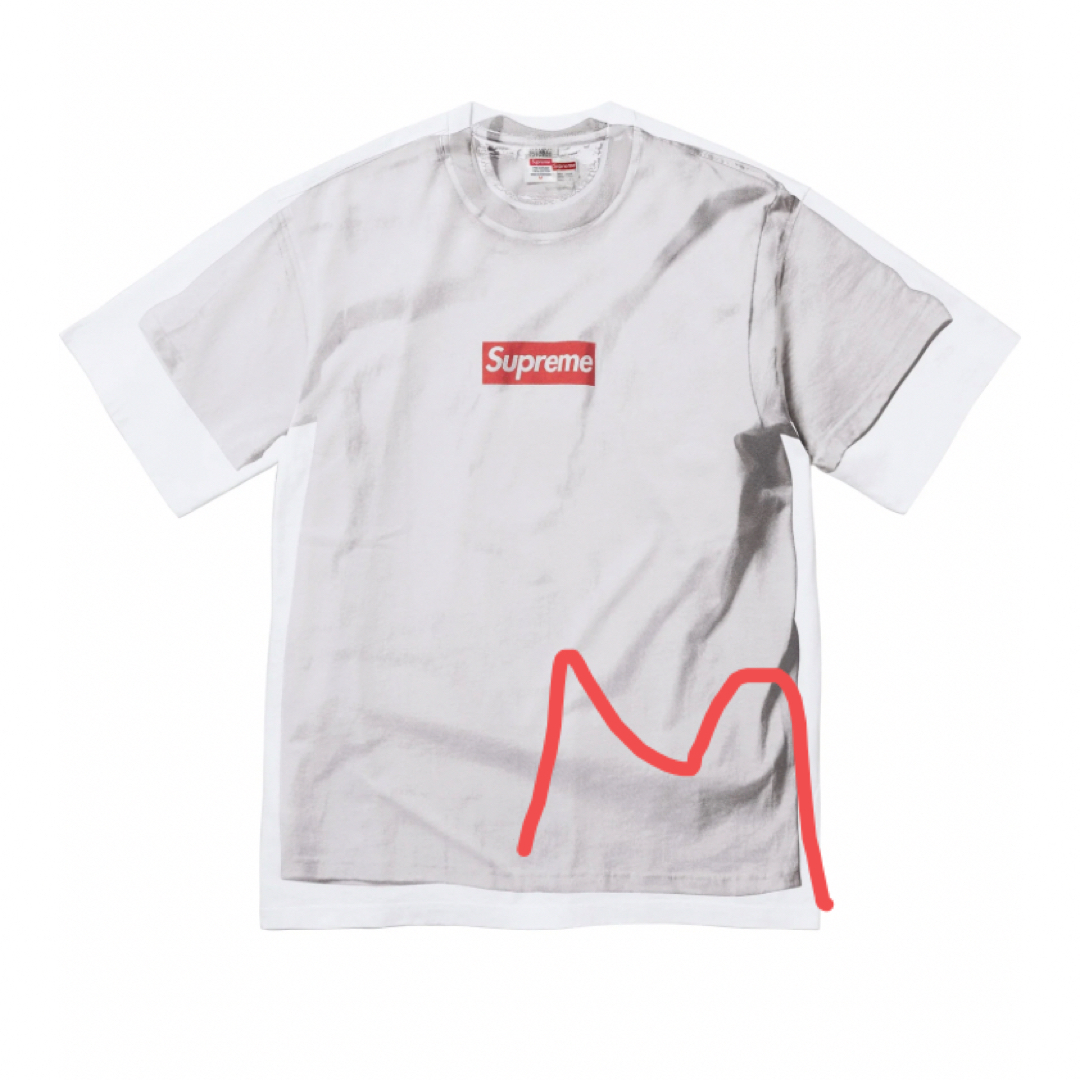 Supreme(シュプリーム)のSupreme x MM6 Maison Margiela Box Logo メンズのトップス(Tシャツ/カットソー(半袖/袖なし))の商品写真