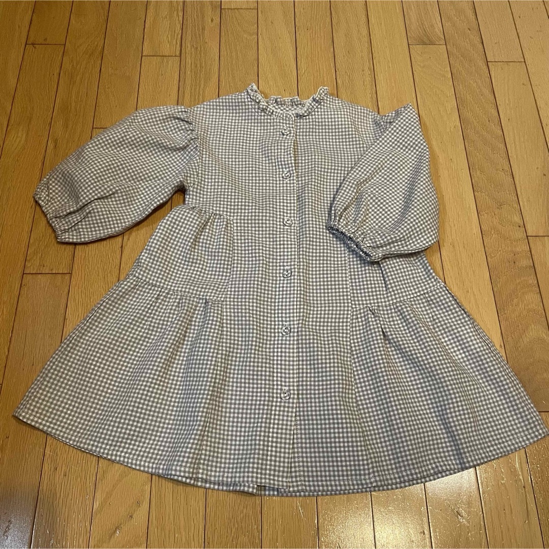 ティアードワンピース キッズ/ベビー/マタニティのキッズ服女の子用(90cm~)(ワンピース)の商品写真