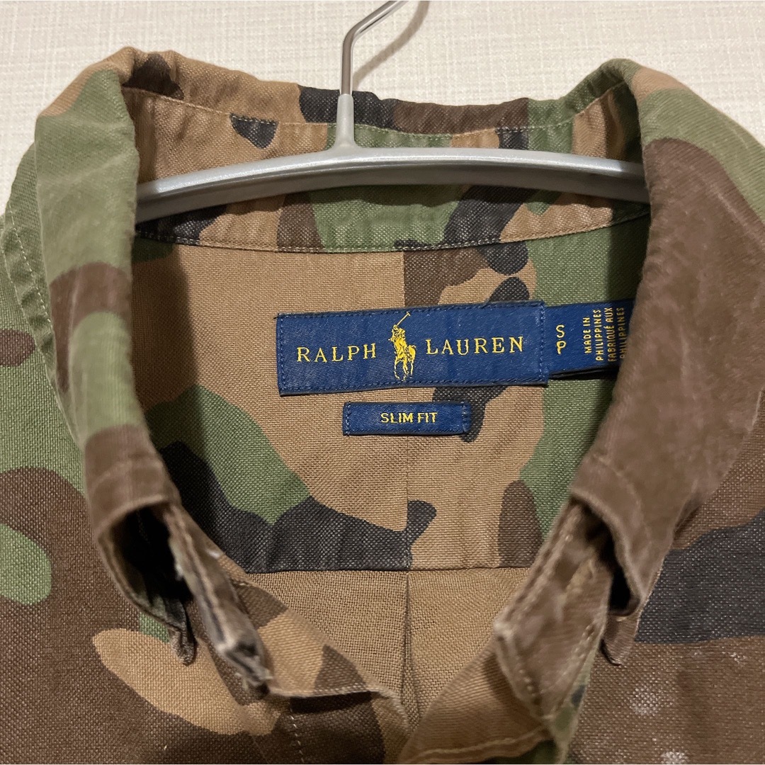 Ralph Lauren(ラルフローレン)のメンズ　ラルフローレン　ワンポイント　カモフラ　シャツ　春服　スリムフィット メンズのトップス(シャツ)の商品写真