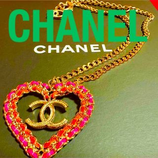 シャネル(CHANEL)の🌹CHANEL🌹BIG🌹ハートネックレス　ペンダント(ネックレス)