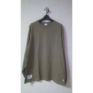 ダブルタップス(W)taps)のダブルタップス カットソー ロンティー 長袖  カーキ(Tシャツ/カットソー(七分/長袖))