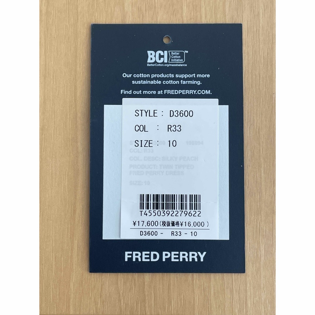 FRED PERRY(フレッドペリー)のフレッドペリー　FRED PERRY ワンピース レディースのワンピース(ひざ丈ワンピース)の商品写真