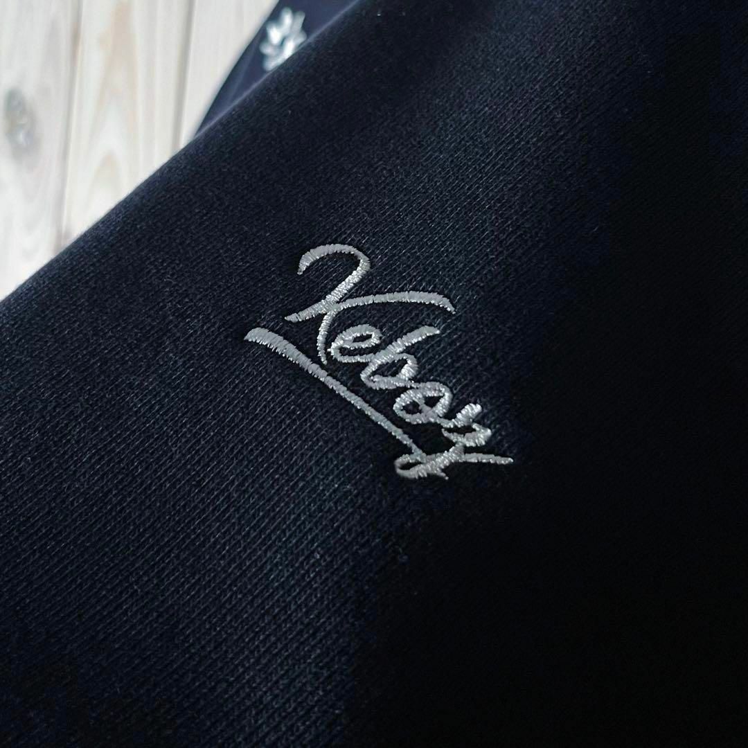 【美品 コラボ M】ケボズ ニックギア 総刺繍 フラワー BBロゴ スウェット メンズのトップス(スウェット)の商品写真