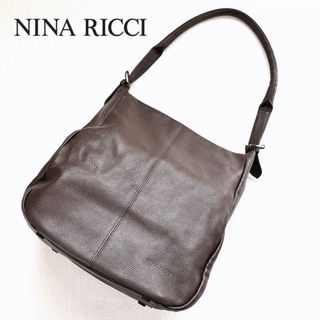 ニナリッチ(NINA RICCI)のニナリッチ NINA RICCI ショルダーバッグ レザー 肩掛け ブラウン(ショルダーバッグ)